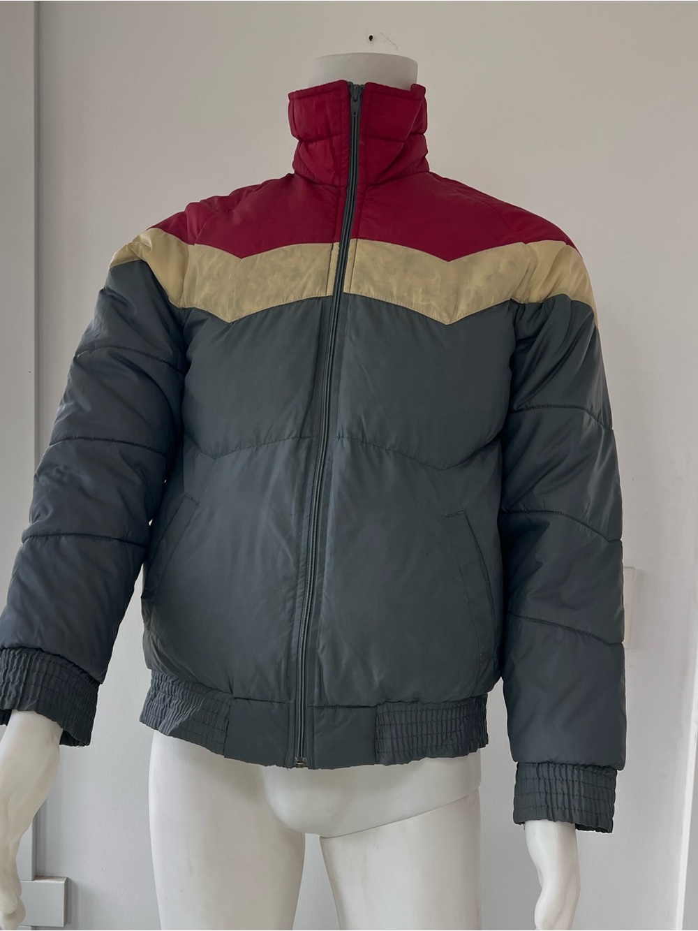 Retro Blue Goose House of Sexton Boys XL Down Puffer Jacket  vintage Rare